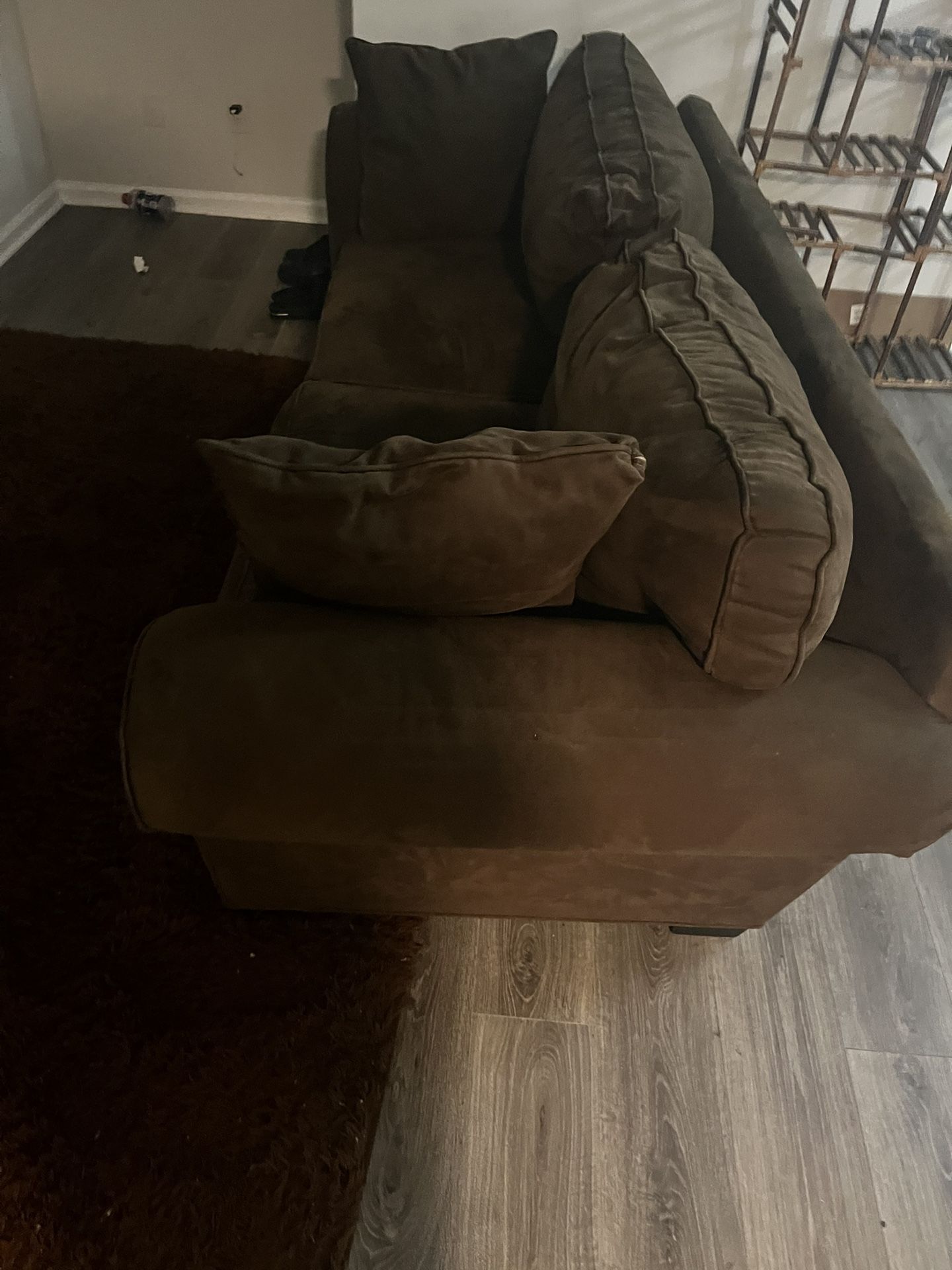Brown Soft and Super Comfortable Couch Set 