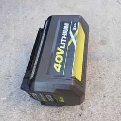 Ryobi 40v Battery 6.0ah $65 Price Firm 