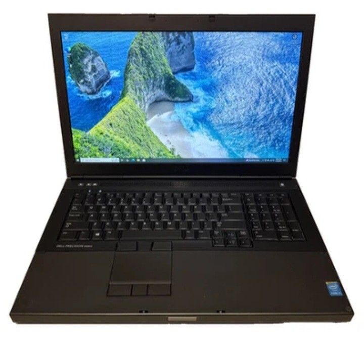 Fast! Dell 17.3 " Laptop Intel Core i7 CPU 16 GB RAM 512 GB SSD Webcam 1080P FHD LCD ATI Radeon Graphics Wi-Fi & BT Wireless Windows Pro 64 OS 