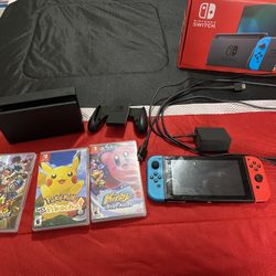 Nintendo Switch W Games