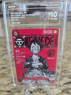 One Piece Monkey D. Luffy Graded Card