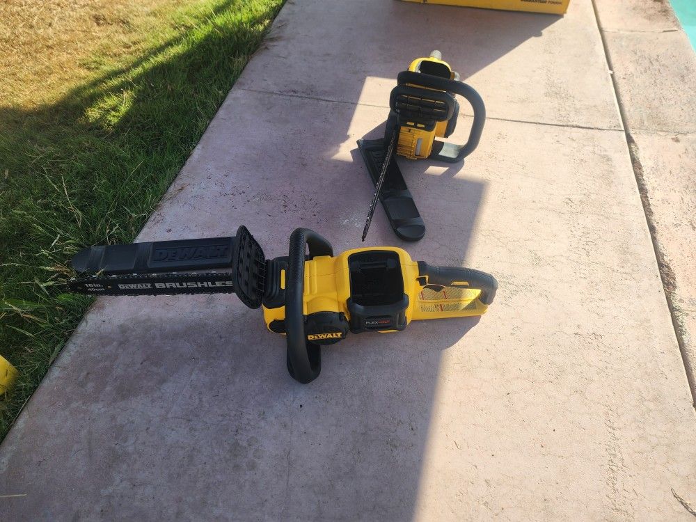 Dewalt 60v Flexvolt 16" Chainsaw Onlytool $145
