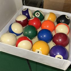 Pool Table Ball Set 