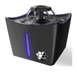 Kastty Cat Water Fountains, Pet Water Fountain, Whisper Quiet 3L/101oz Kitty Water Fountains, Water Bowl Drinking Fountain for Cats, Cat Water Dispens