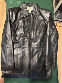Women’s Cold Water Creek leather jacket size small