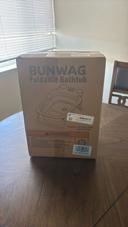 Bunwag Foldable Bathtub For Babies 