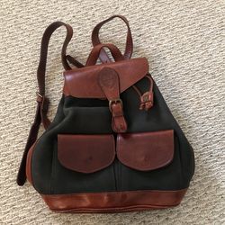 Timberland leather Backpack 