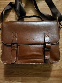 Banuce Leather Messenger Bag
