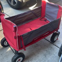 Radio Flyers Wagon - Missing Parts - Rough Condition 