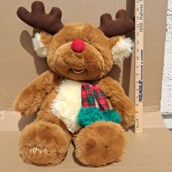 1994 Christmas Holiday Reindeer 19 Inches Tall. 