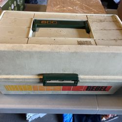 Vintage Rebel 600 Fishing Tackle Box 