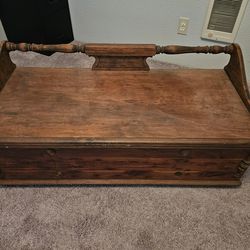 Wooden chest