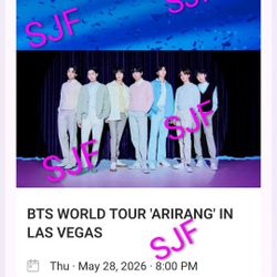 BTS World Tour 'Arirang' In Las Vegas