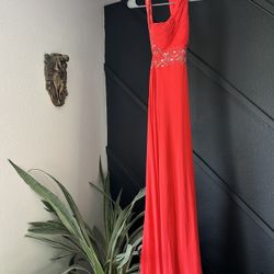 Coral Pink Homecoming/prom Dress
