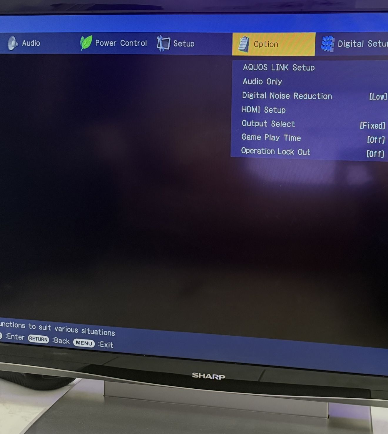 TV Aquos 70 Inch