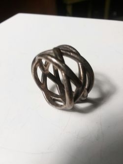 Vintage Tiffany & Co. Sterling Silver Ring SIZE 8 / 7.5