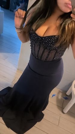 Long embellished dress