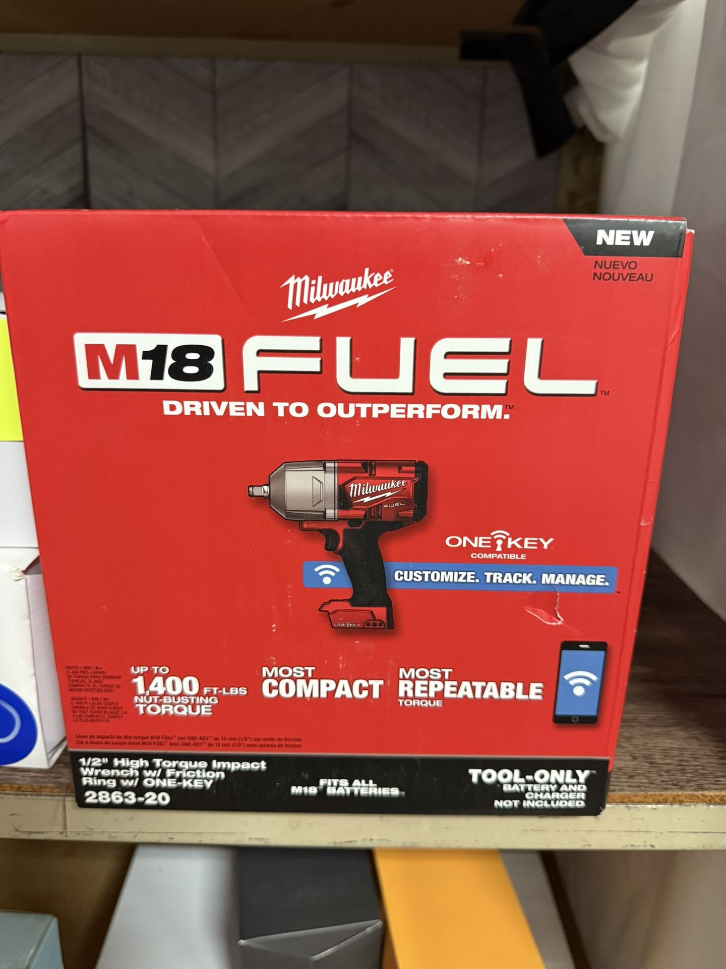 Milwaukee 1/2 Impact M18 Fuel And 3/8 Available Also