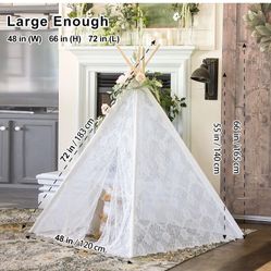Lace kids tent Photography Prop