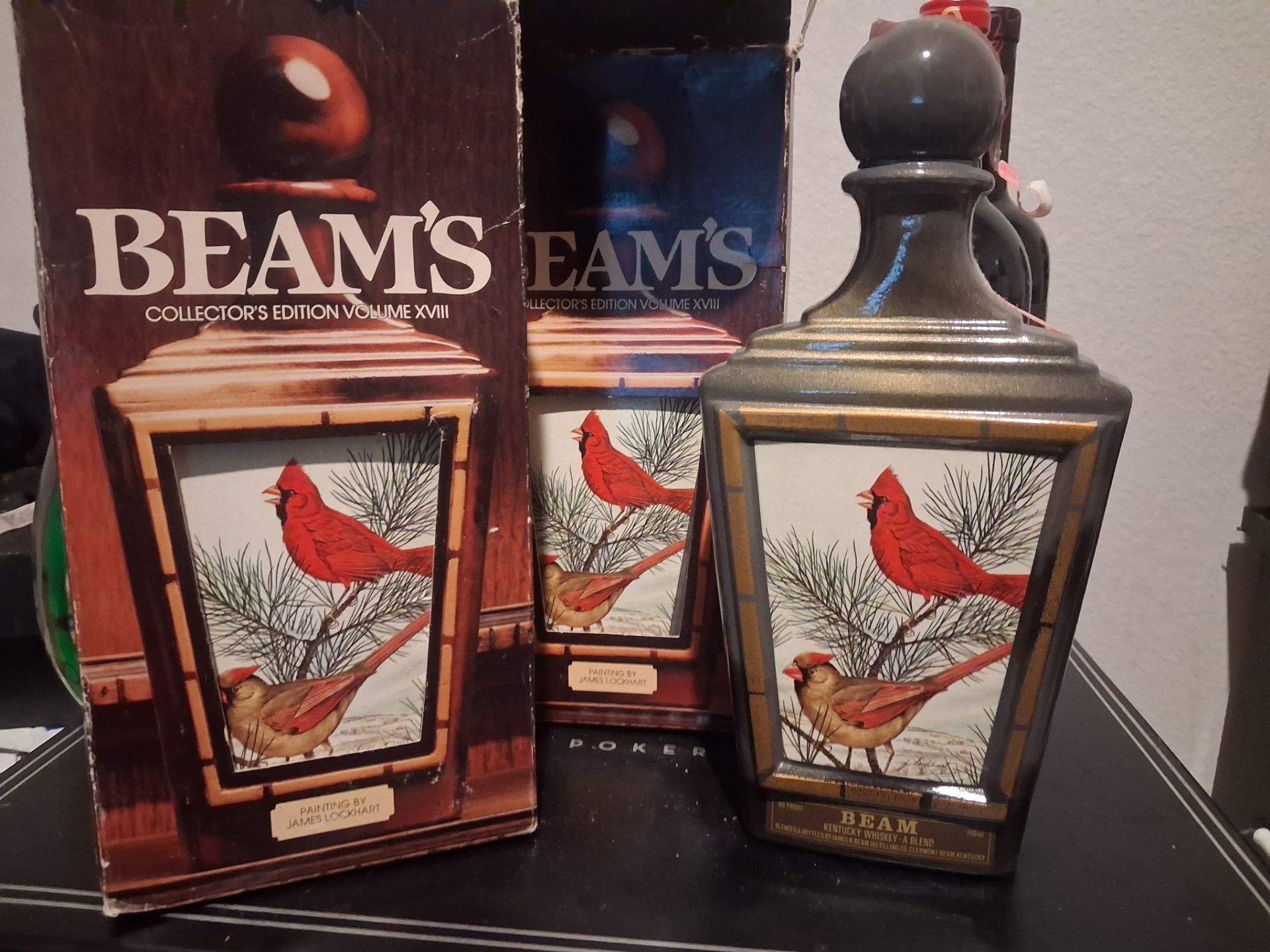 Jim team's collectible flasks