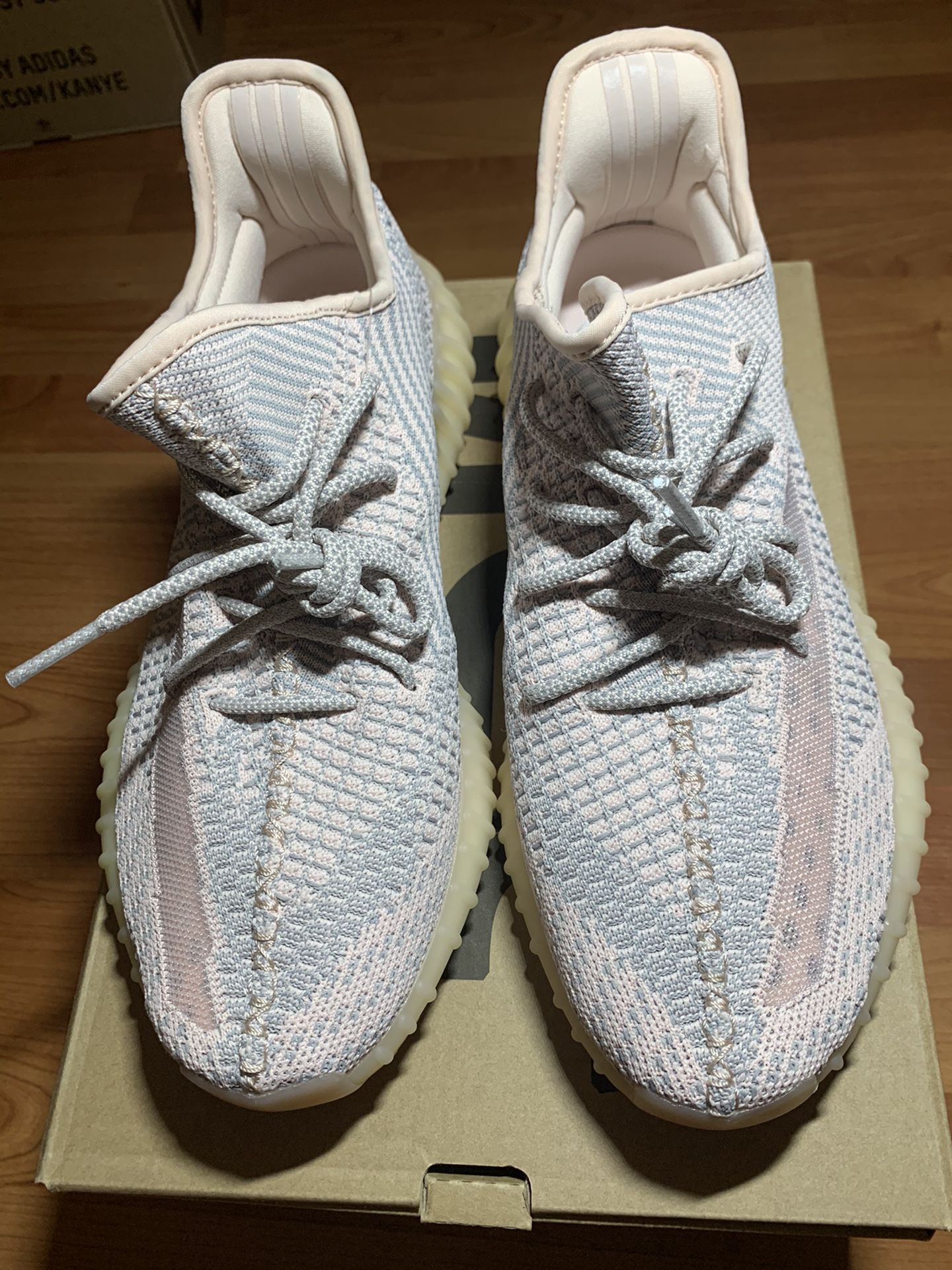 adidas yeezy boost 350 v2 synth reflective size size 10.5