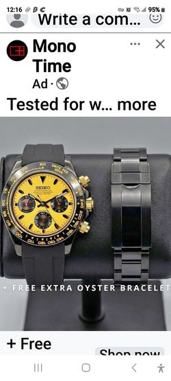 Monmods Seiko Watch