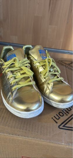 Adidas Stan Smith Metallic Gold Sneakers