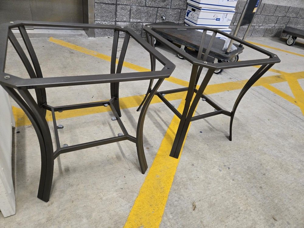 Metal Coffee Table And End Table Set