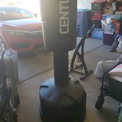 Boxing Bag With Gloves