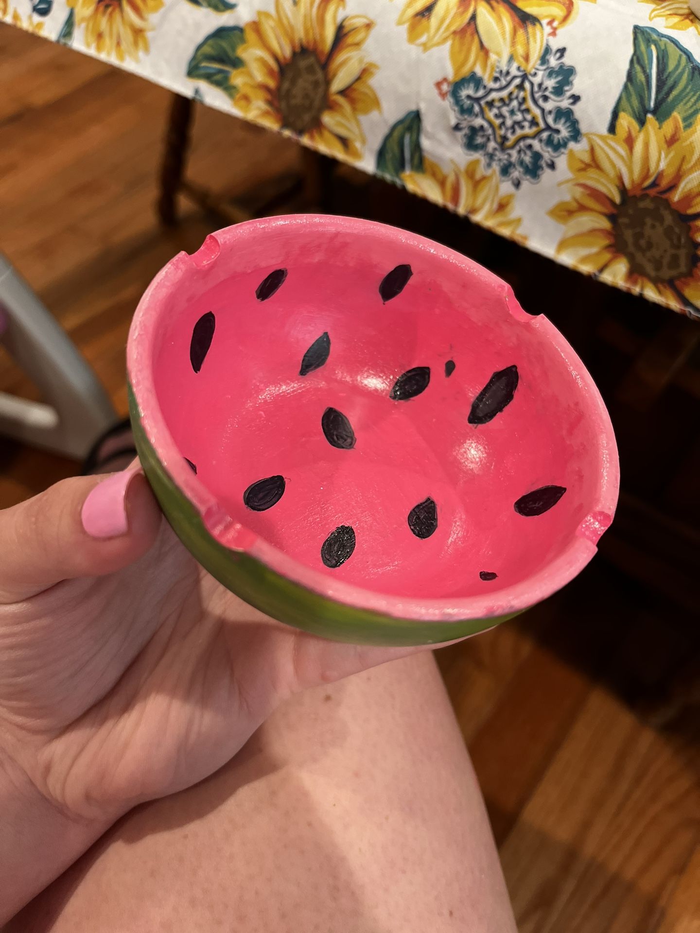 Hand Painted Ash Tray 🍉