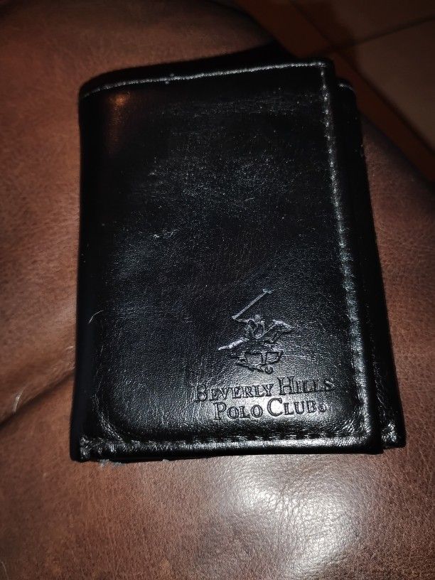 Black Leather Wallet