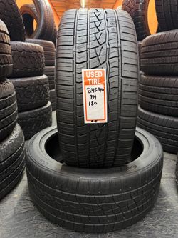 245/40R19 Continental Extreme Contact Full Pair of 2 Tires