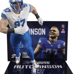 New in box NFL Detroit Lions 7 inch figure Aiden Hutchinson