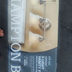 Hampton Bay ( 3 light Vanity)