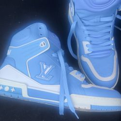 Louis Vuitton Baby Blue Men’s Shoe Size 13