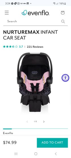Evenflo NurtureMax Infant Car Seat $30 each or 2 for $50