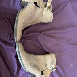 Free People Leather Boots Size 38