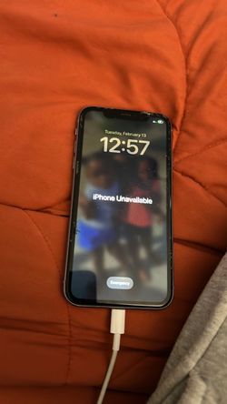 Apple iPhone with Cracked Screen