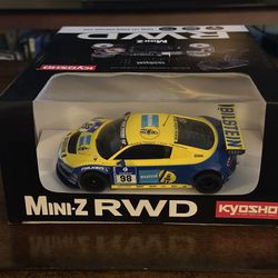 Kyosho Mini Z RWD, Audi R8, Brand New in the box, never opened.  $220