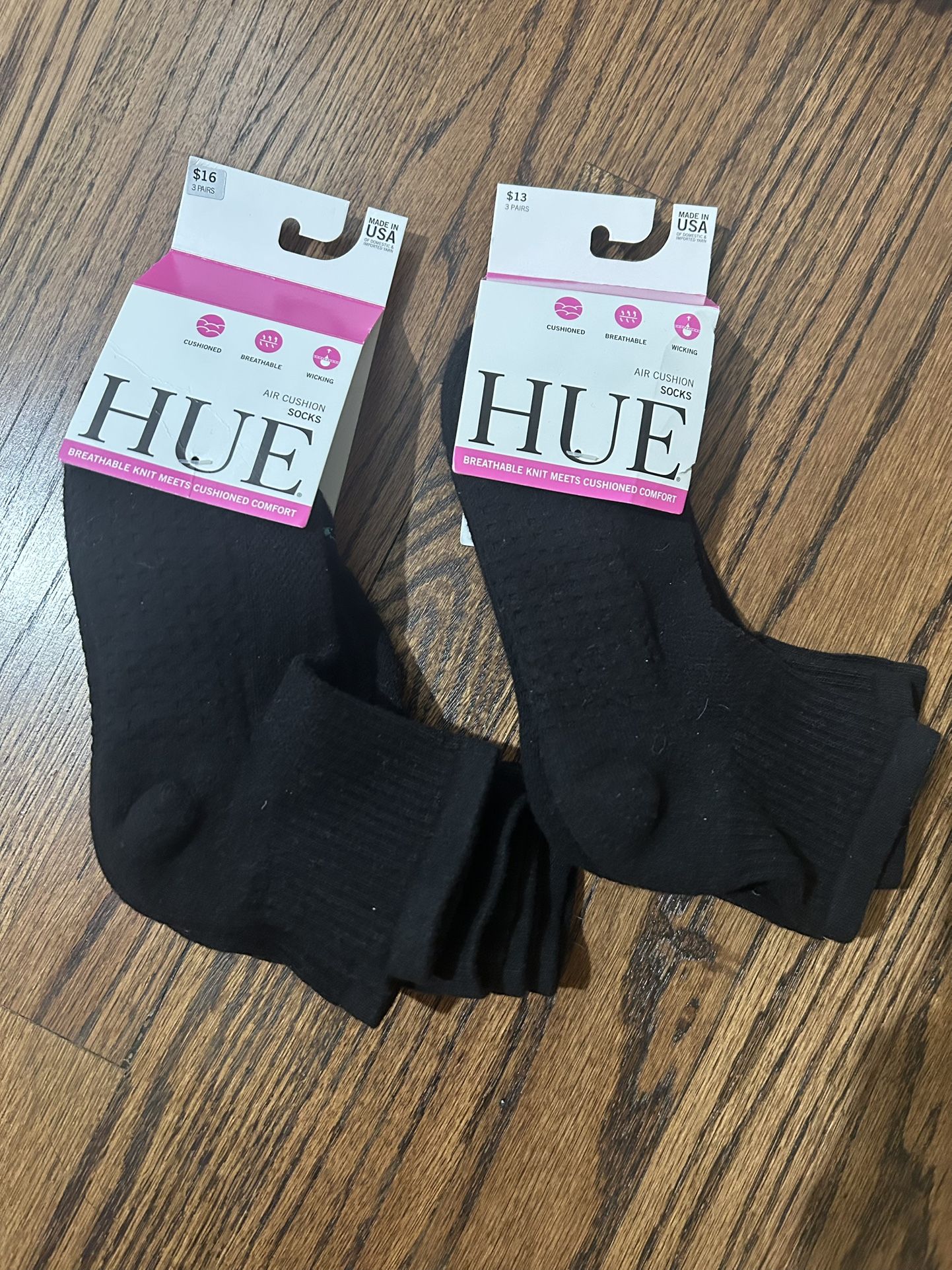 Hue Air Cushioned Sock Sets