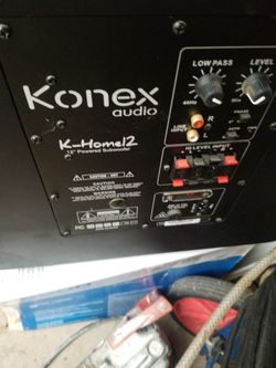 Konex Audio Woofer 