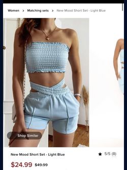 New Mood Short Set