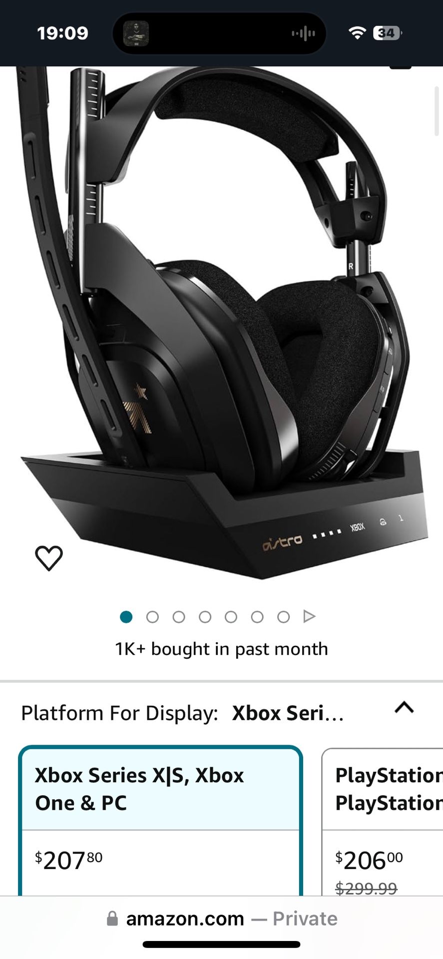Astro A50 Wireless With Base Station