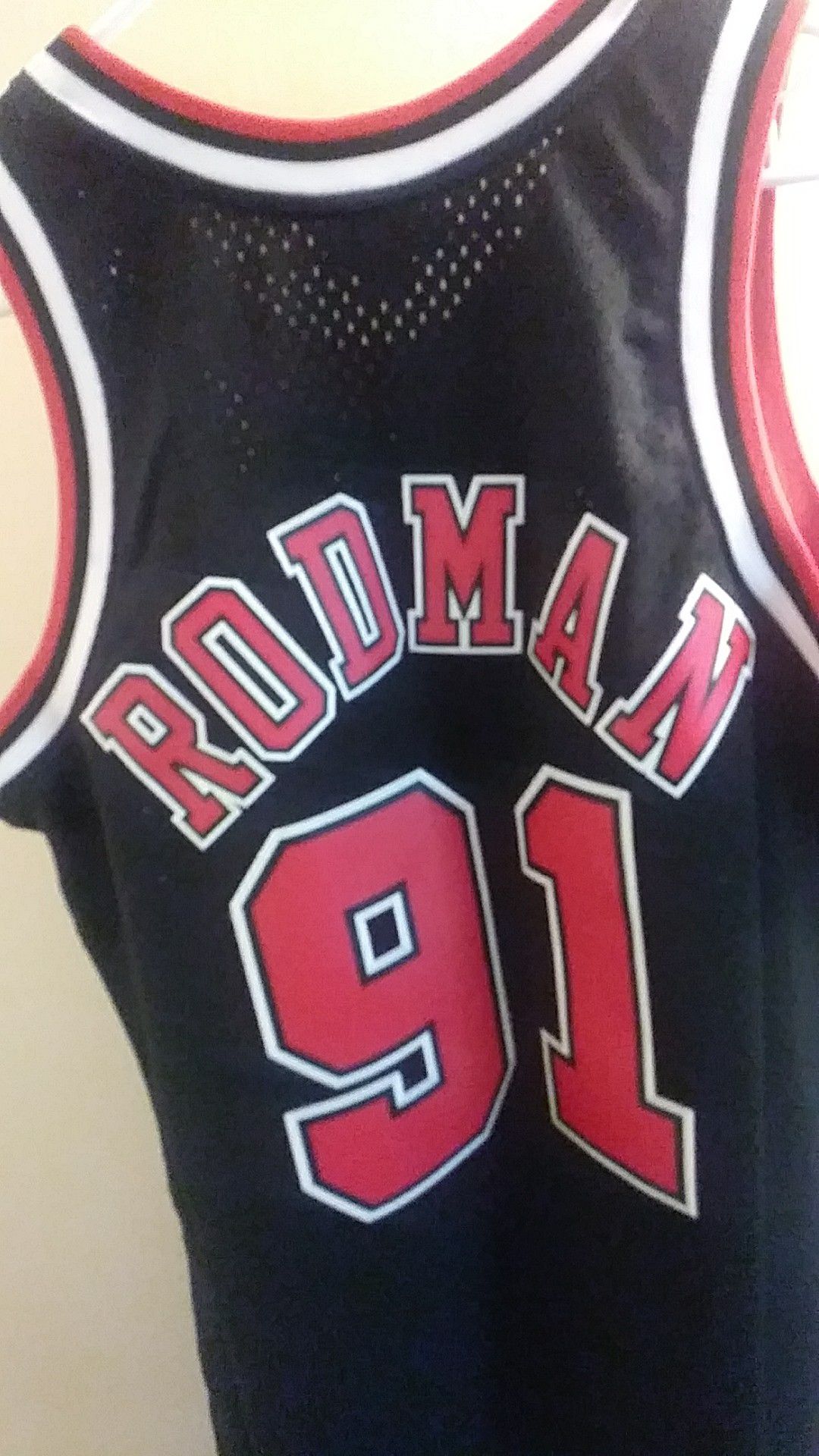 Chicago Bulls Mitchell & Ness Dennis Rodman Jersey 1995-96 2XL Mens (%  Authentic) NEW WITH TAGS!!! for Sale in La Mirada, CA - OfferUp