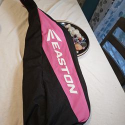 Easton Hot Pink And Black Sport Bag for Tennis Racket Ball Bats 35"Length 6" Width
