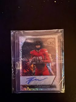Tyler Shough Autographed Rookie Card 2/12