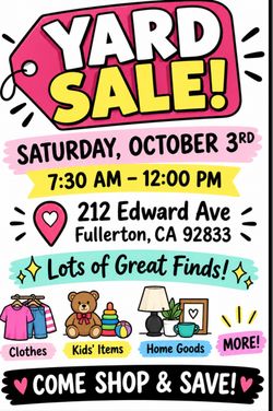 Yard Sale