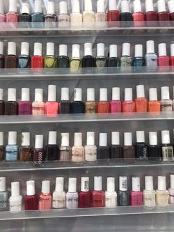 ESSIe Polishes , Barbicide, alcohol , Cuticle Oil