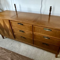 Mid-Century Modern Bedroom Suite by J.B. Van Sciver | Walnut MCM Furniture Set