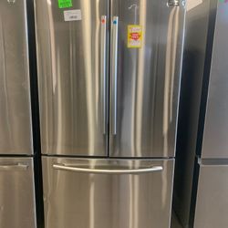 SAMSUNG RF260BEAESR 25.5-cu ft French Door Refrigerator